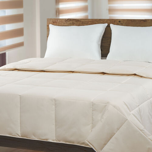 Live Comfortably® Certified Asthma & Allergy Friendly® Luxurious Organic Cotton Down Alternative Comforter