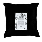 Red Land Cotton® Madeline Gray Down Alternative Euro Pillow