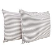 Red Land Cotton® Lawrence Ticking Stripe Down Alternative Pillow King