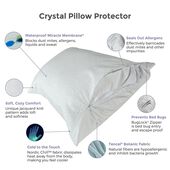 Protect-A-Bed® Crystal Cooling Pillow Protector With Tencel™, Standard