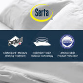 Serta® Memory Down Alternative Comforter White