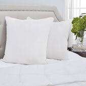 Red Land Cotton® Madeline Gray Down Alternative Euro Pillow