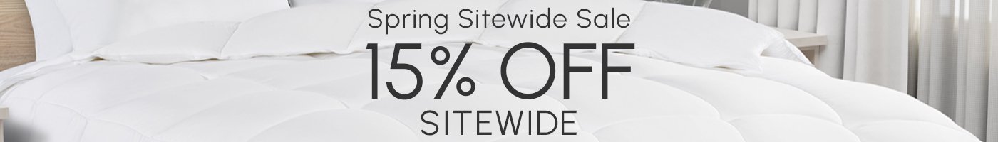 Spring Sitewide Sale - 15% Off Sitewide